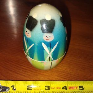 COPY - VINTAGE Polish Nutcracker Soldier Nesting Egg 9 Wooden Soldiers, Holiday…